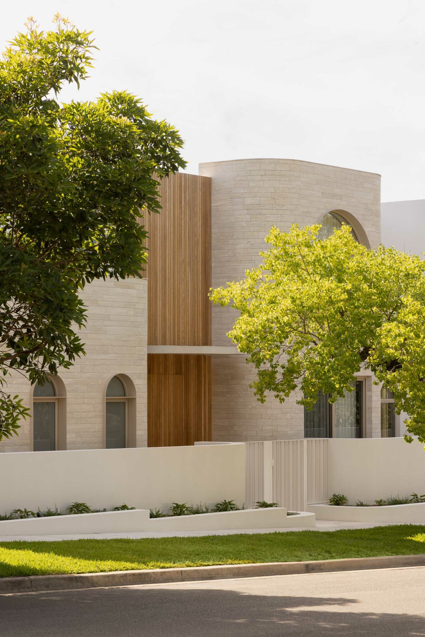 Barker Residence Facade by Sici