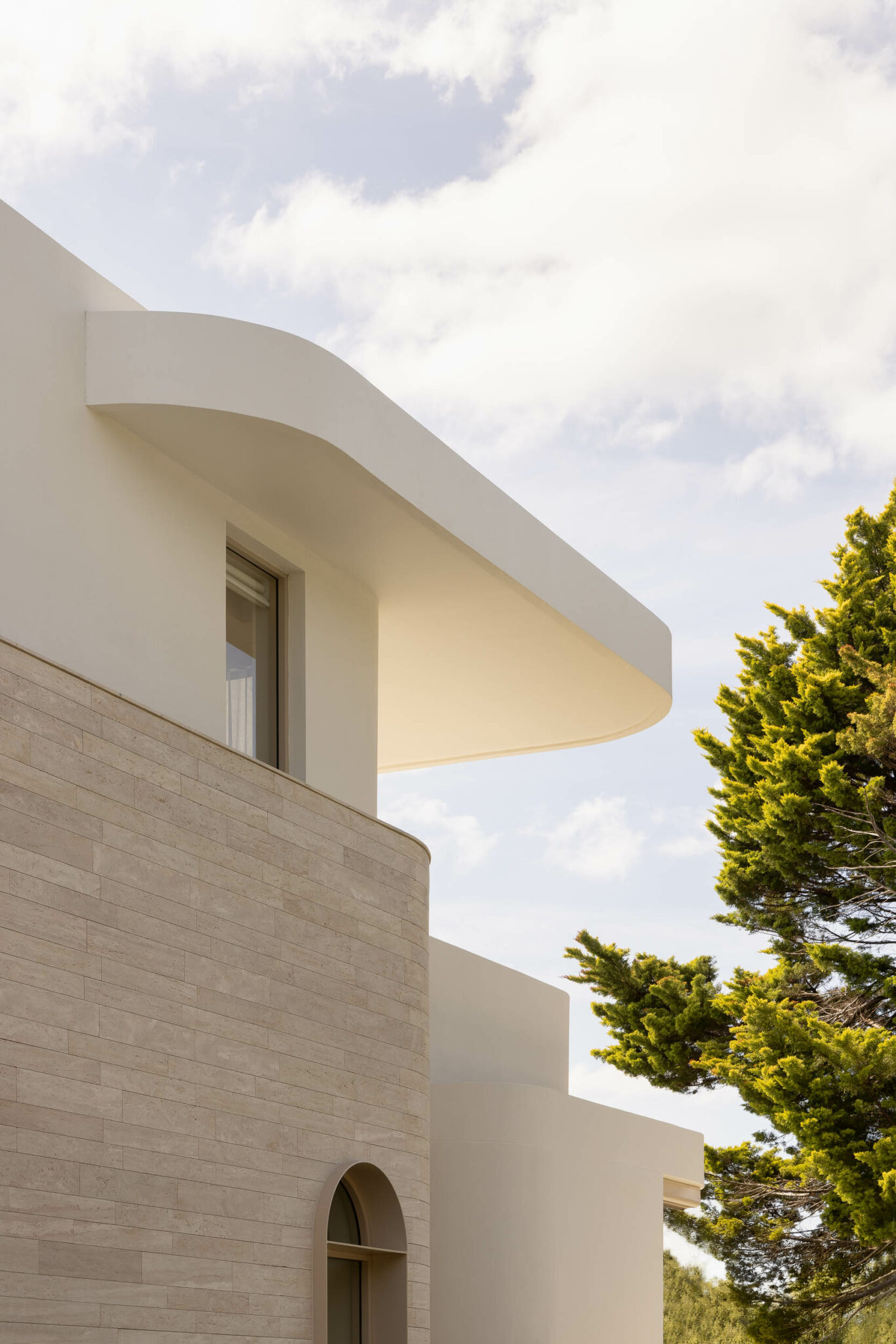 Barker Residence Facade by Sici