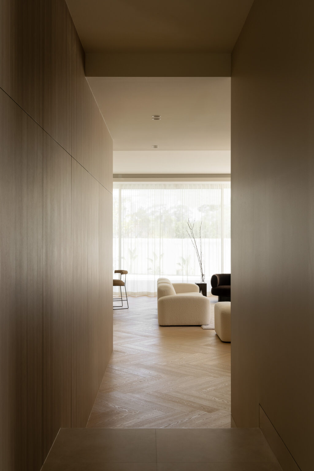 Barker Residence Interior Hallway by Sici