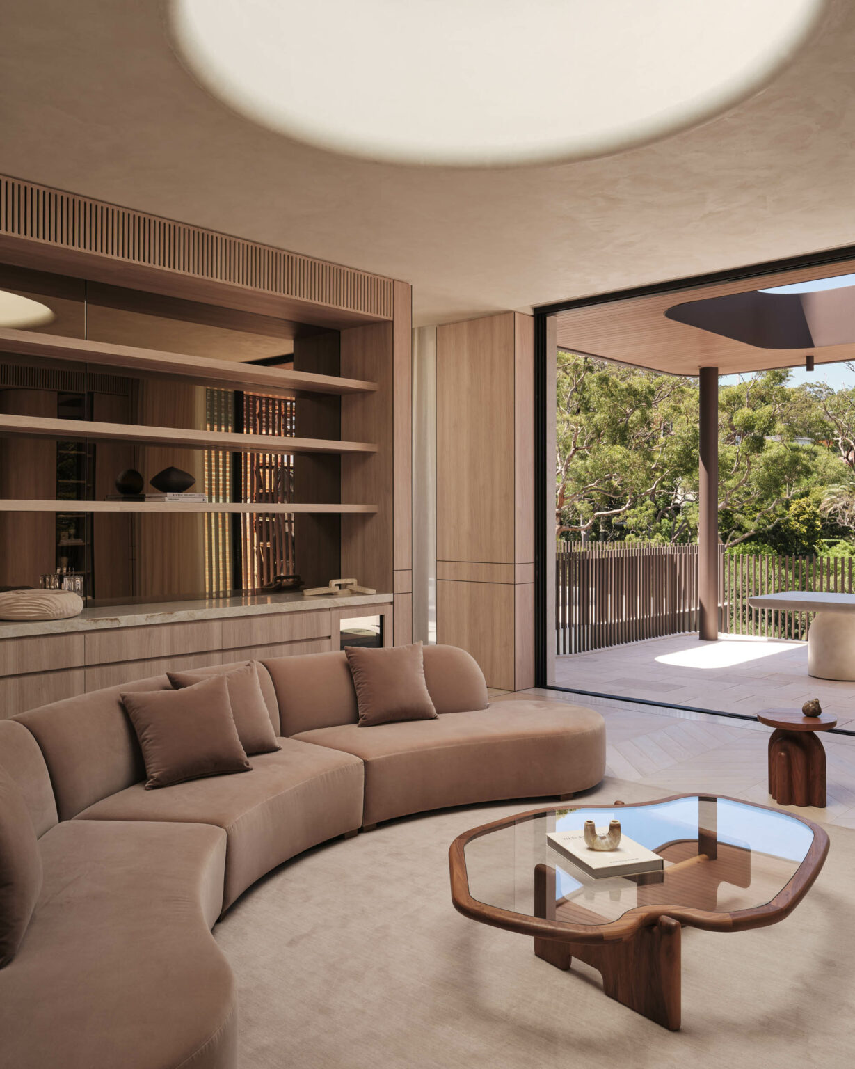 Sirius Residence living room by Sici Design