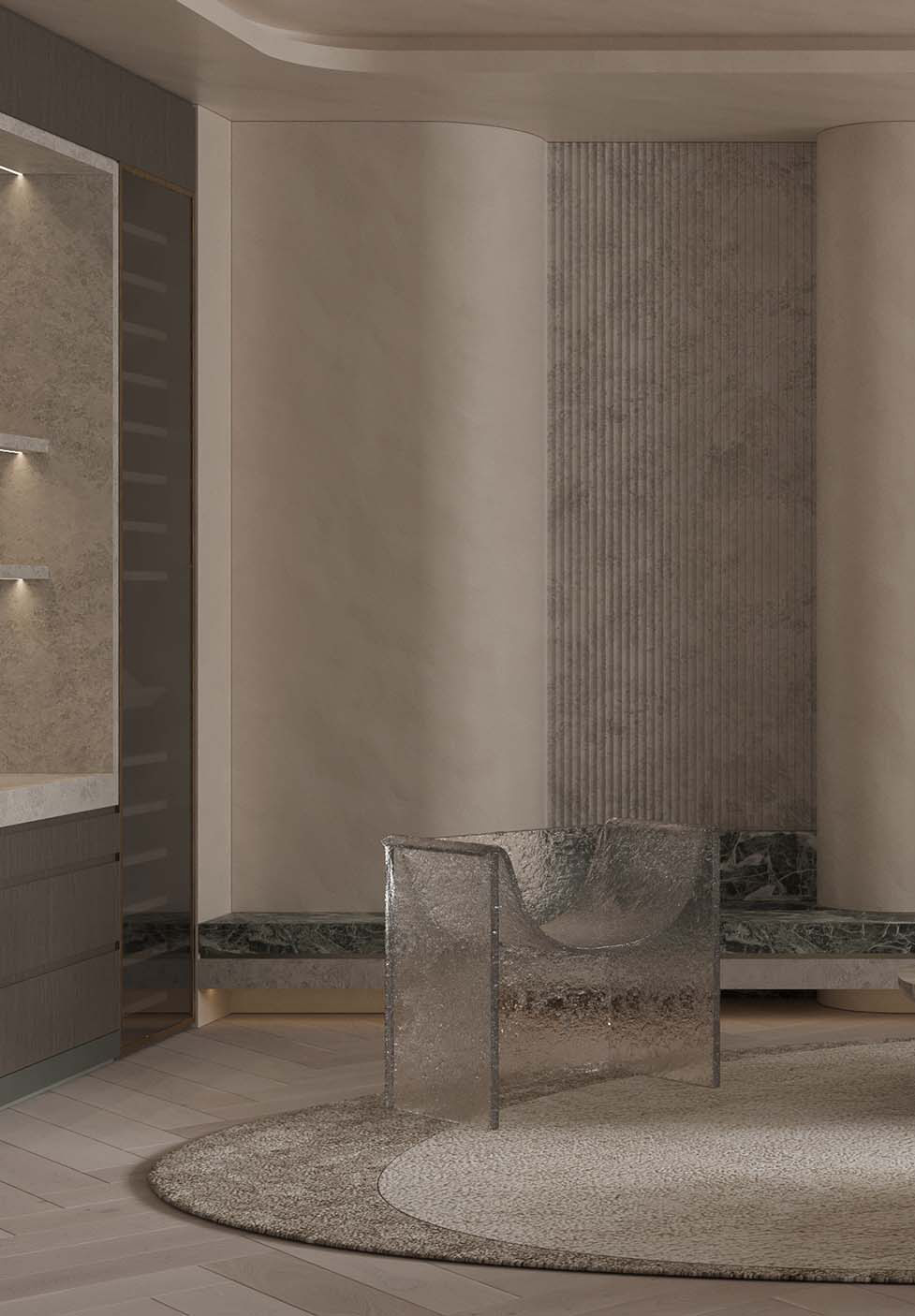 Belvoir Residence living by Sici Design