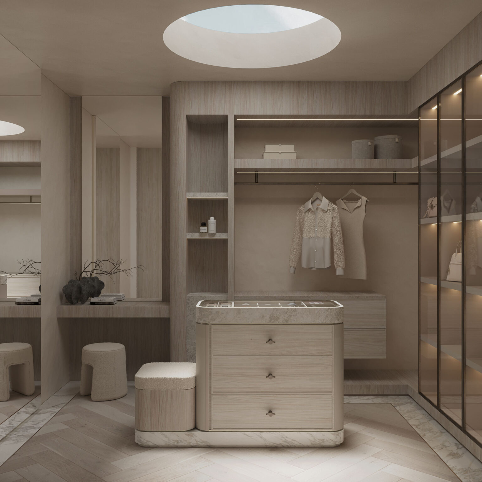 Belvoir Residence wardrobe by Sici Design