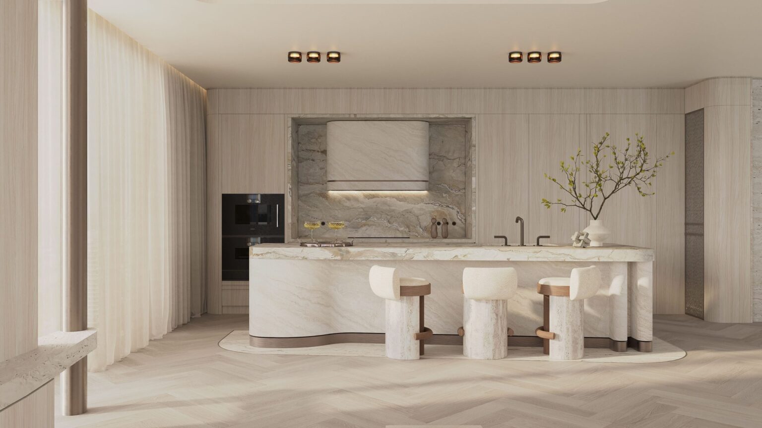 la mer kitchen penthouse